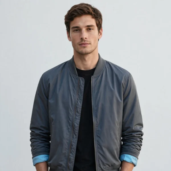 Men's Graphite Bomber Jacket