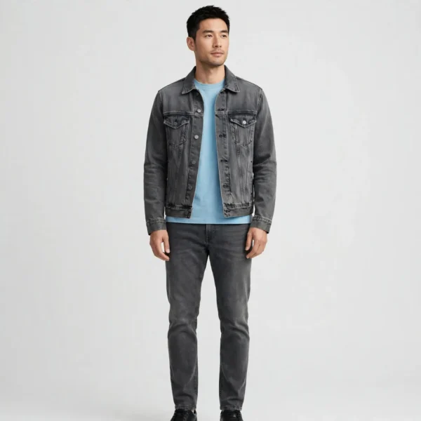 Men's Graphite Denim Jacket